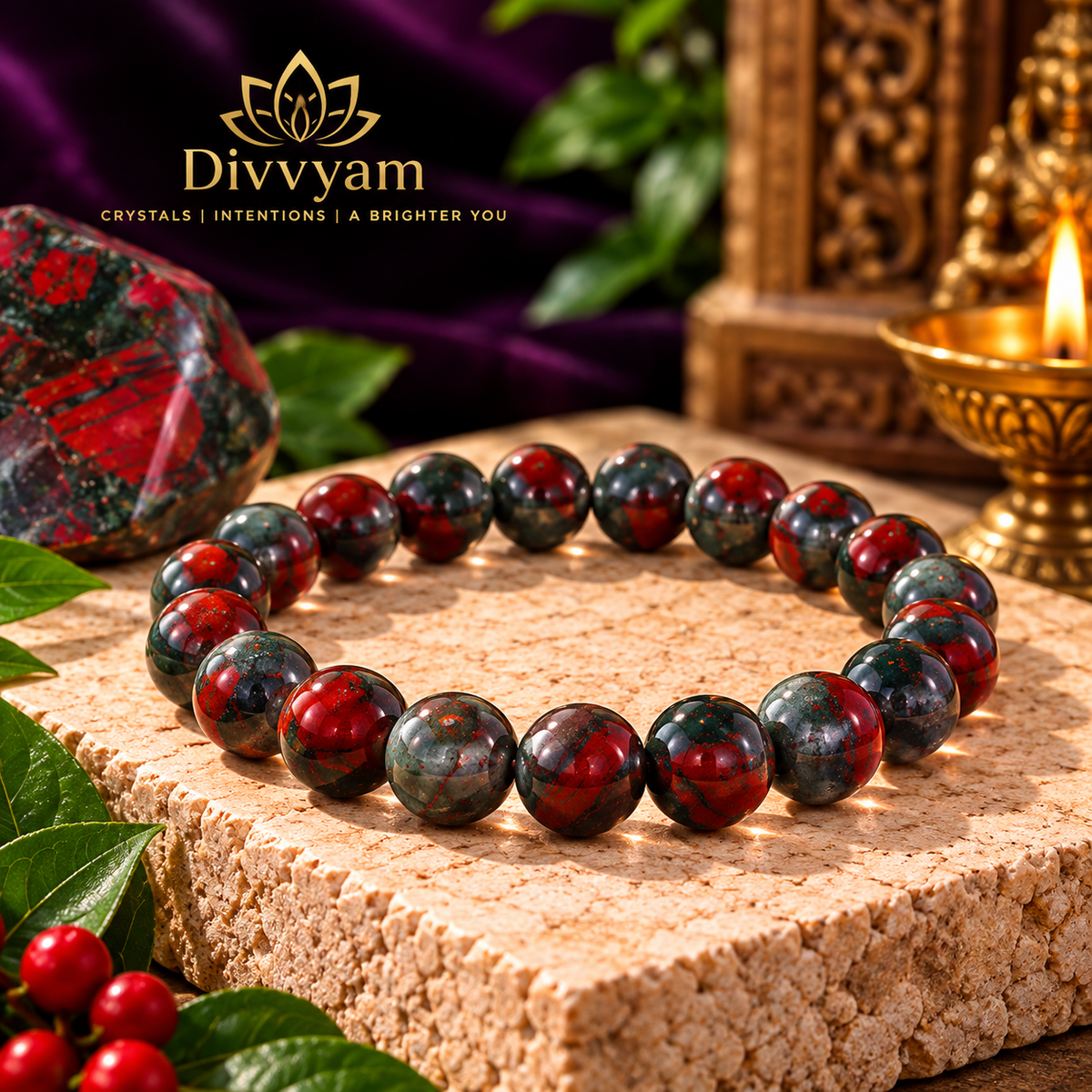 Bloodstone Bracelet