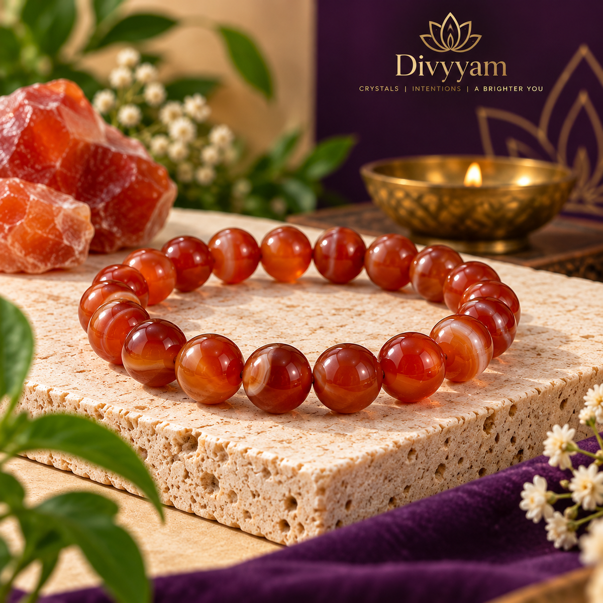 Red Carnelian Bracelet