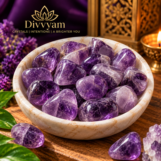 Premium Amethyst Tumble Stone