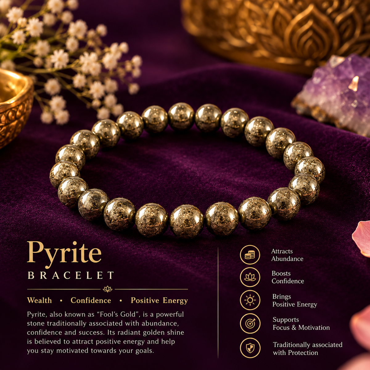 Pyrite Bracelet